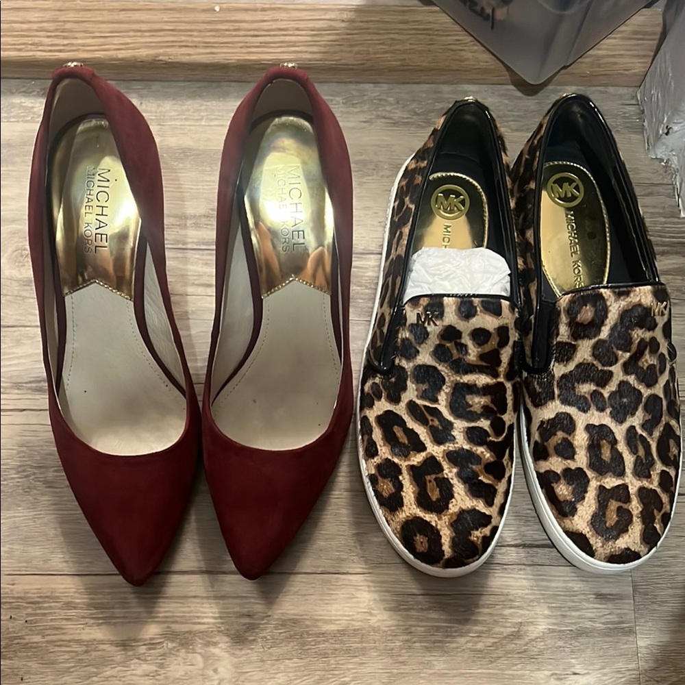 MICHAEL Michael Kors Red Heels - Picture 1 of 2